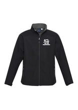 Load image into Gallery viewer, Men's Premium Contrast Soft Shell Jacket - Navy/Graphite