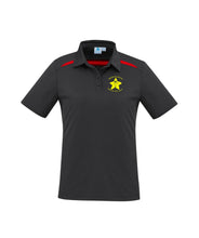 Load image into Gallery viewer, Ladies Cotton-Backed Contrast Polo - Black/Red
