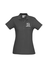 Load image into Gallery viewer, Ladies Classic Pique Knit Polo - Charcoal