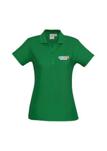 Load image into Gallery viewer, Ladies Classic Pique Knit Polo - Kelly