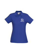 Load image into Gallery viewer, Ladies Classic Pique Knit Polo - Royal