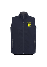 Load image into Gallery viewer, Men's Premium Contrast Soft Shell Vest - Navy/Graphite
