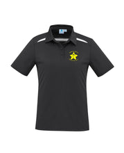 Load image into Gallery viewer, Ladies Cotton-Backed Contrast Polo - Black/White
