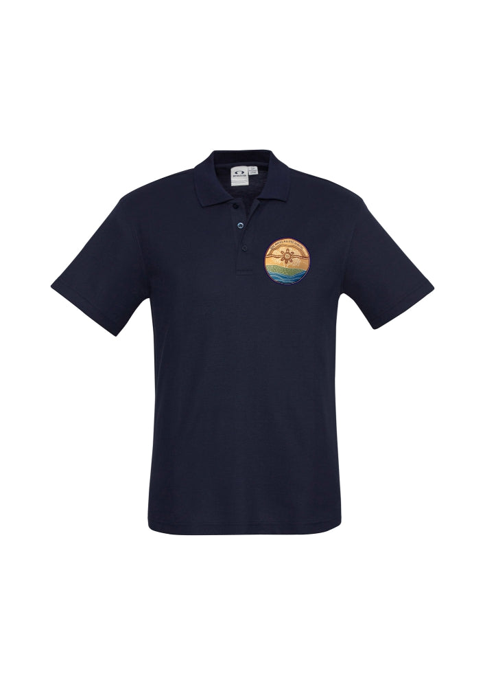 Kids Classic Pique Knit Polo - Navy