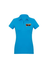 Load image into Gallery viewer, Ladies Cotton-Rich Comfort Polo - Cyan
