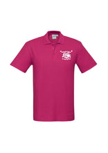 Load image into Gallery viewer, Men's Classic Pique Knit Polo - Fuchsia
