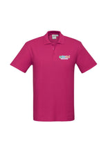 Load image into Gallery viewer, Men's Classic Pique Knit Polo - Fuchsia
