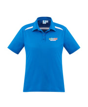 Load image into Gallery viewer, Ladies Cotton-Backed Contrast Polo - Royal/White
