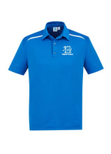 Load image into Gallery viewer, Men's Cotton-Backed Contrast Polo - Royal/White
