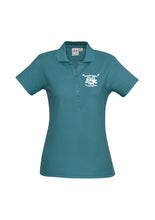Load image into Gallery viewer, Ladies Classic Pique Knit Polo - Teal
