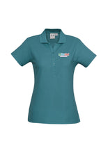 Load image into Gallery viewer, Ladies Classic Pique Knit Polo - Teal
