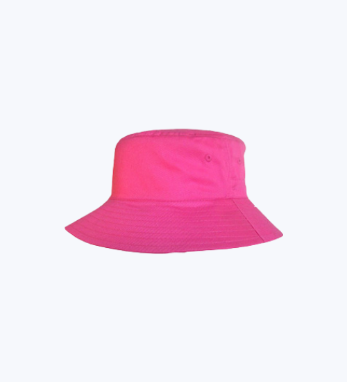 Adjustable Bucket Hat - Hot Pink