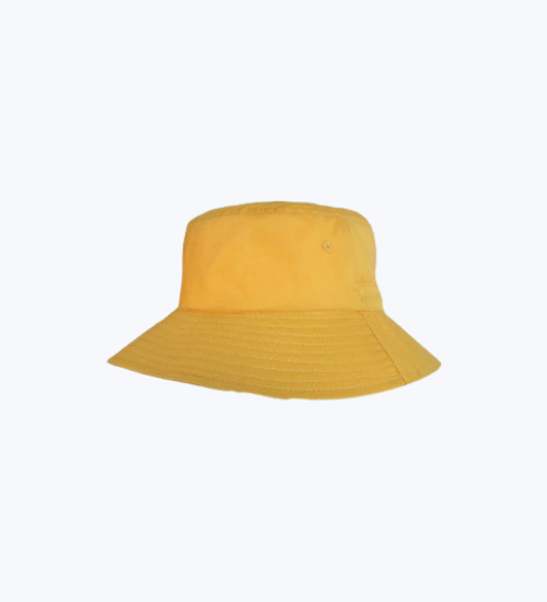 Adjustable Bucket Hat - Gold