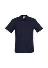 Load image into Gallery viewer, Men's Classic Pique Knit Polo - Navy
