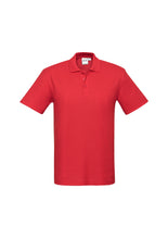 Load image into Gallery viewer, Men's Classic Pique Knit Polo - Red
